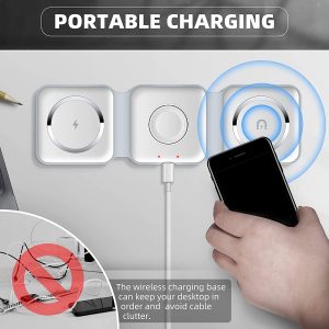 Home 3 in 1 wireless charging pad