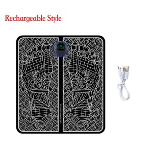 ems foot massager pad portable electric muscle stimulation