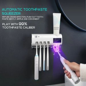 toothbrush holder wall mounted