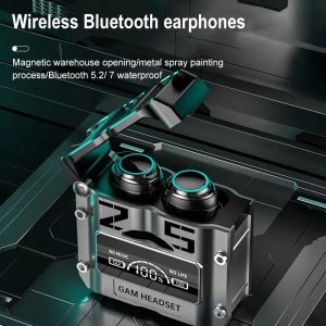 m25 wireless earphones cool mechanical bluetooth headset