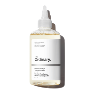 the ordinary glycolic acid 7% toning solution pimple marks lightening