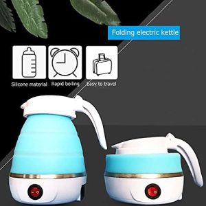 food grade silicone travel foldable electric kettle boil