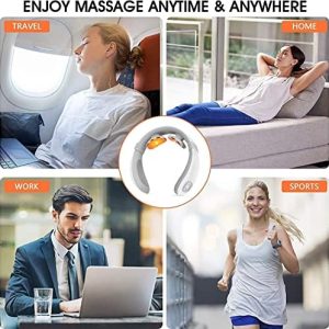 electric pulse neck massager for pain relief