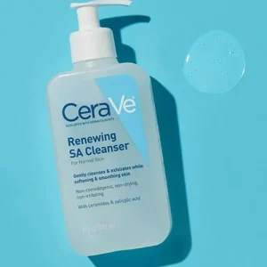 cerave sa smoothing face and body cleanser