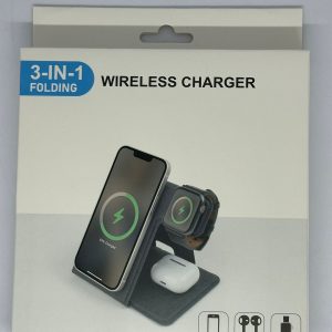 3 in 1 folding wireless charger