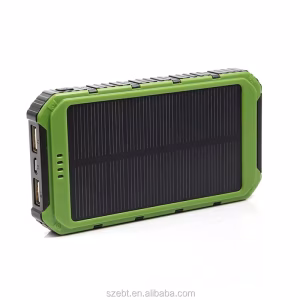 outdoor solar portable power bank for camping 30000 mah