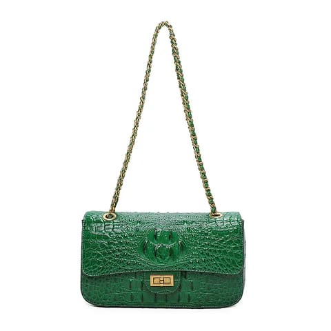2024 custom genuine leather shoulder bags for women crocodile crossbody bag 2024 custom genuine leather shoulder bags for women crocodile crossbody bag