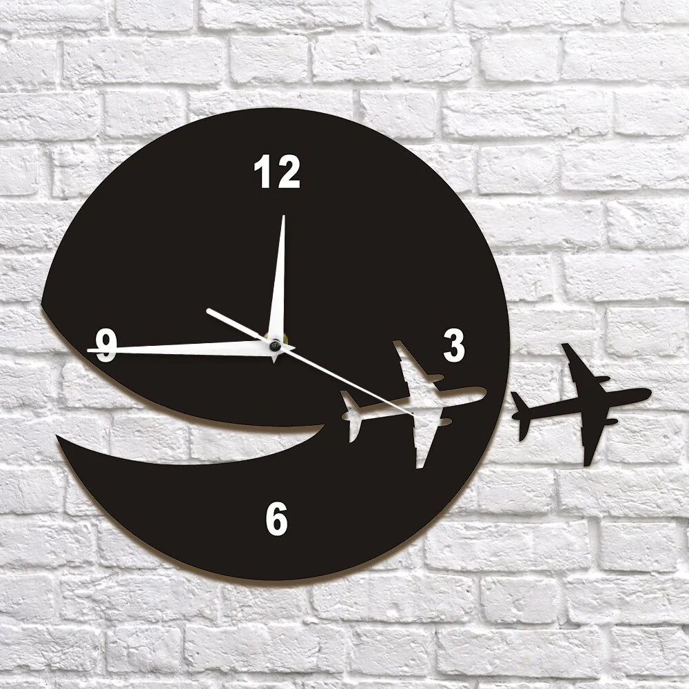 time flies 3d wall clock / black / golden / silver / 30 x 30 cm time flies 3d wall clock / black / golden / silver / 30 x 30 cm