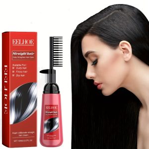 eelhoe morocco straight hair cream deep moisturizing