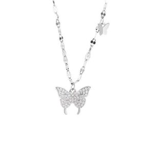 butterfly necklace for women