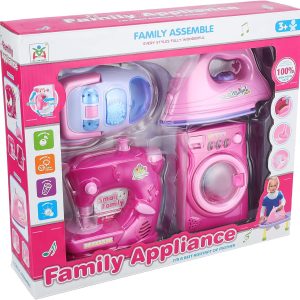 electric washing machine iron set