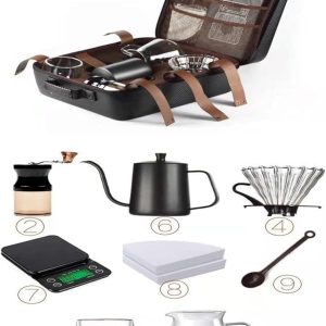 household coffee making accessories set box