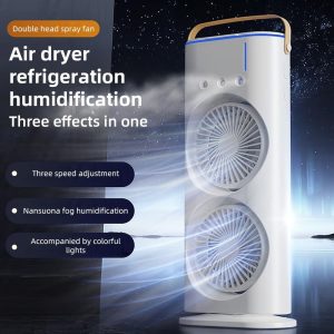 portable water mist fan