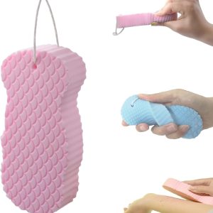 exfoliating bath sponge