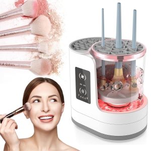 3 in1 electric makeup brush cleaner