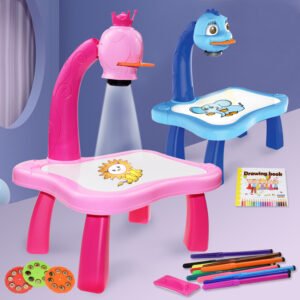 children led projector art drawing table