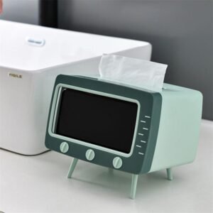 lovely plastic tissue box tv tissue box