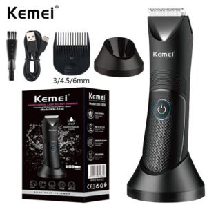 kemei groin area hair trimmer