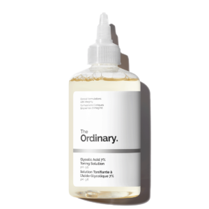 the ordinary glycolic acid 7% toning solution pimple marks lightening