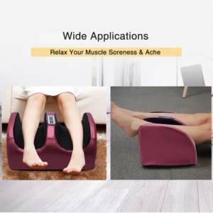 electric foot massager heating therapy hot compression