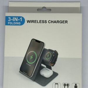 3 in 1 folding wireless charger