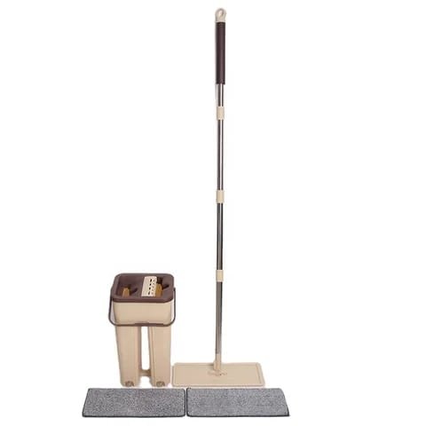 professional home cleaning system squeeze flat floor mop and bucket set with 2 washable microfiber pads professional home cleaning system squeeze flat floor mop and bucket set with 2 washable microfiber pads