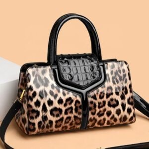 multiple styles leopard pattern leather women's handbags luxury fashion lady tote bag designer shoulder messenger bags sac