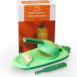 2 in 1 manual dumpling maker press, dumpling skin maker machine, empanada maker press, multifunctional diy manual dumpling press mold set