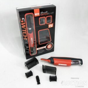 micro touch switchblade x trim trimmer, wb 221 nose and ear shaver
