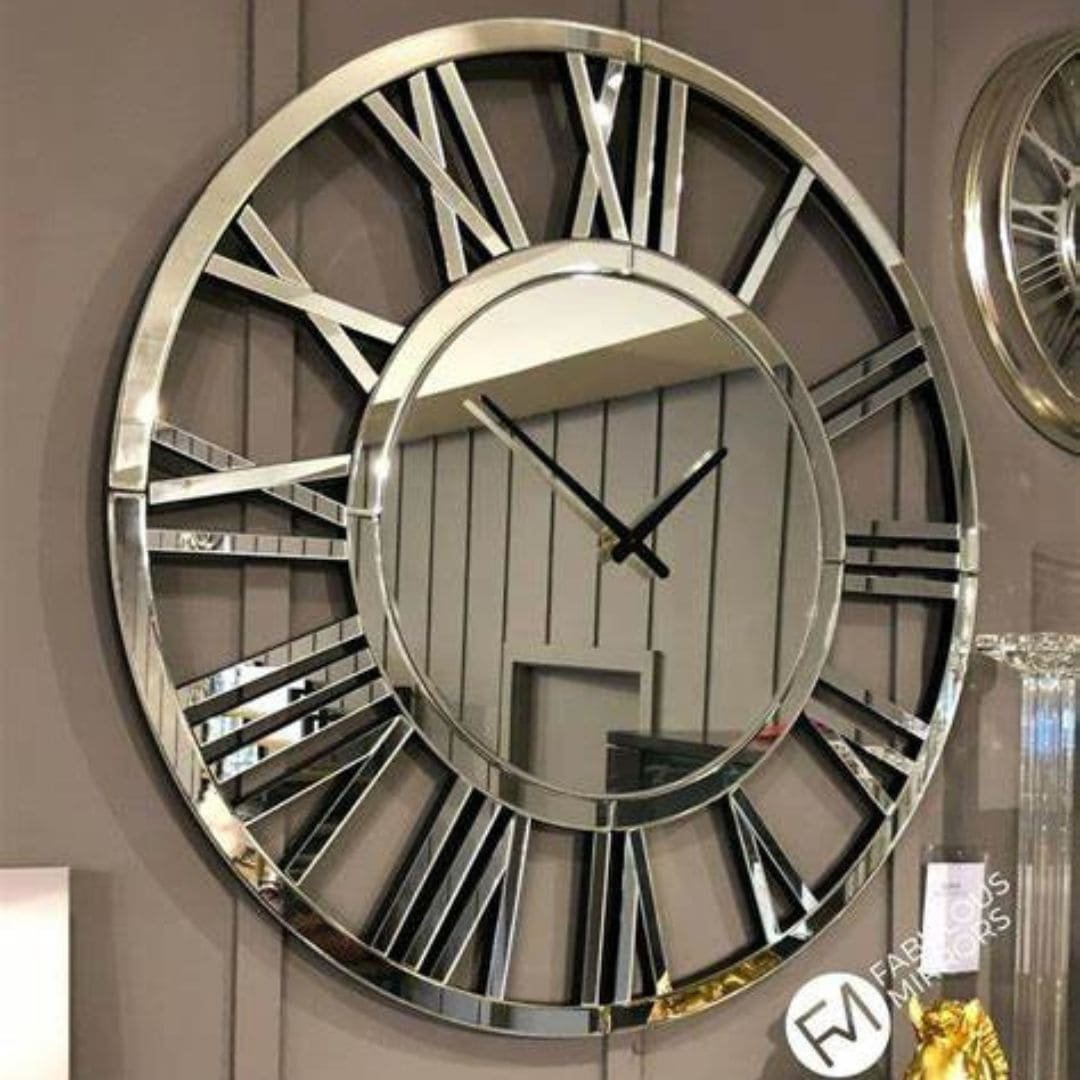 roman circle 3d wall clock / black / golden / silver / 60 x 60 cm roman circle 3d wall clock / black / golden / silver / 60 x 60 cm