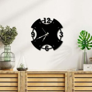 cross 4 diy 3d wall clock
