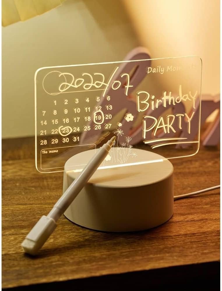 note board night light diy creative led usb message with pen note board night light diy creative led usb message with pen