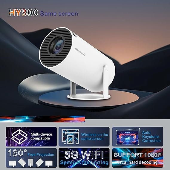 hy300 auto portable mini projector hy300 auto portable mini projector