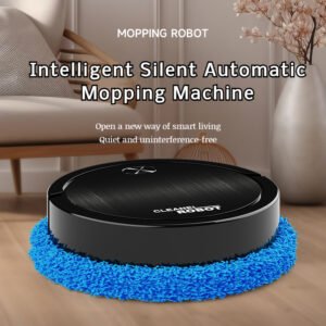 robot mop vacuum cleaner with supplies