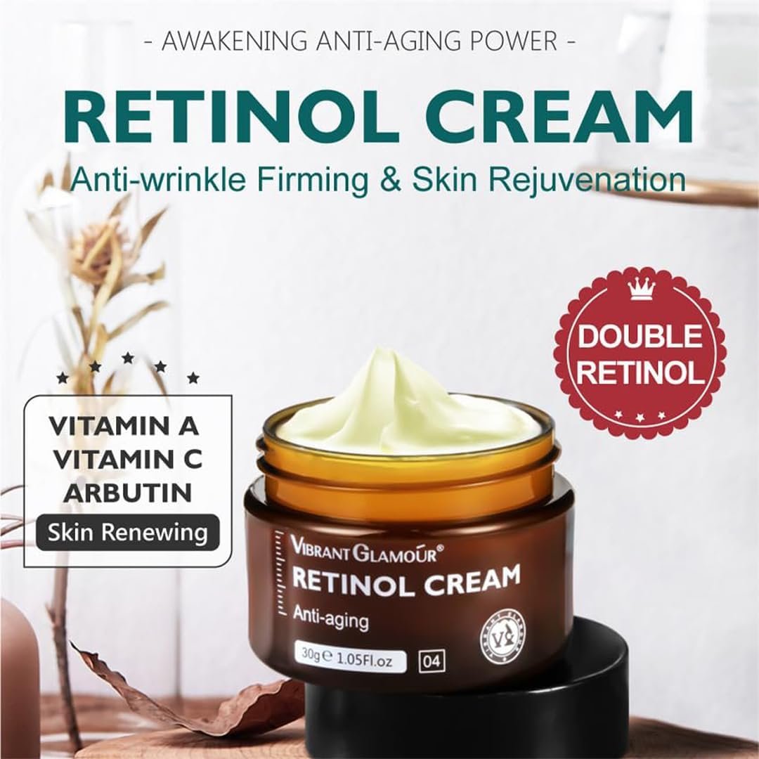 vibrant glamoÚr anti aging retinol face cream 30g vibrant glamoÚr anti aging retinol face cream 30g