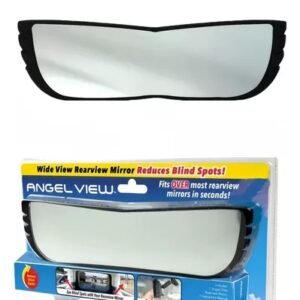 wide angle rearview mirror with angel vision
