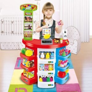 children's supermarket grocery store toy set