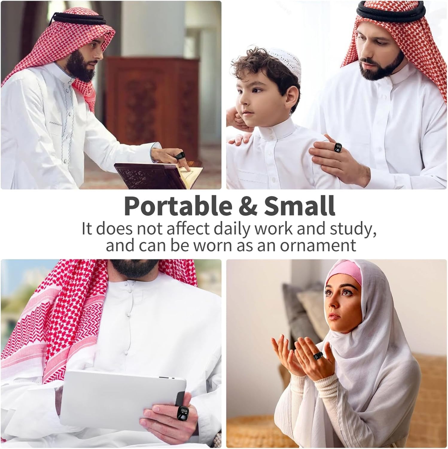 smart tasbih zikr ring smart tasbih zikr ring