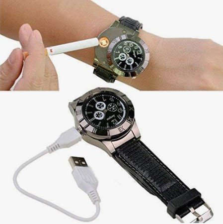 usb lighter watch men's usb lighter watch men's