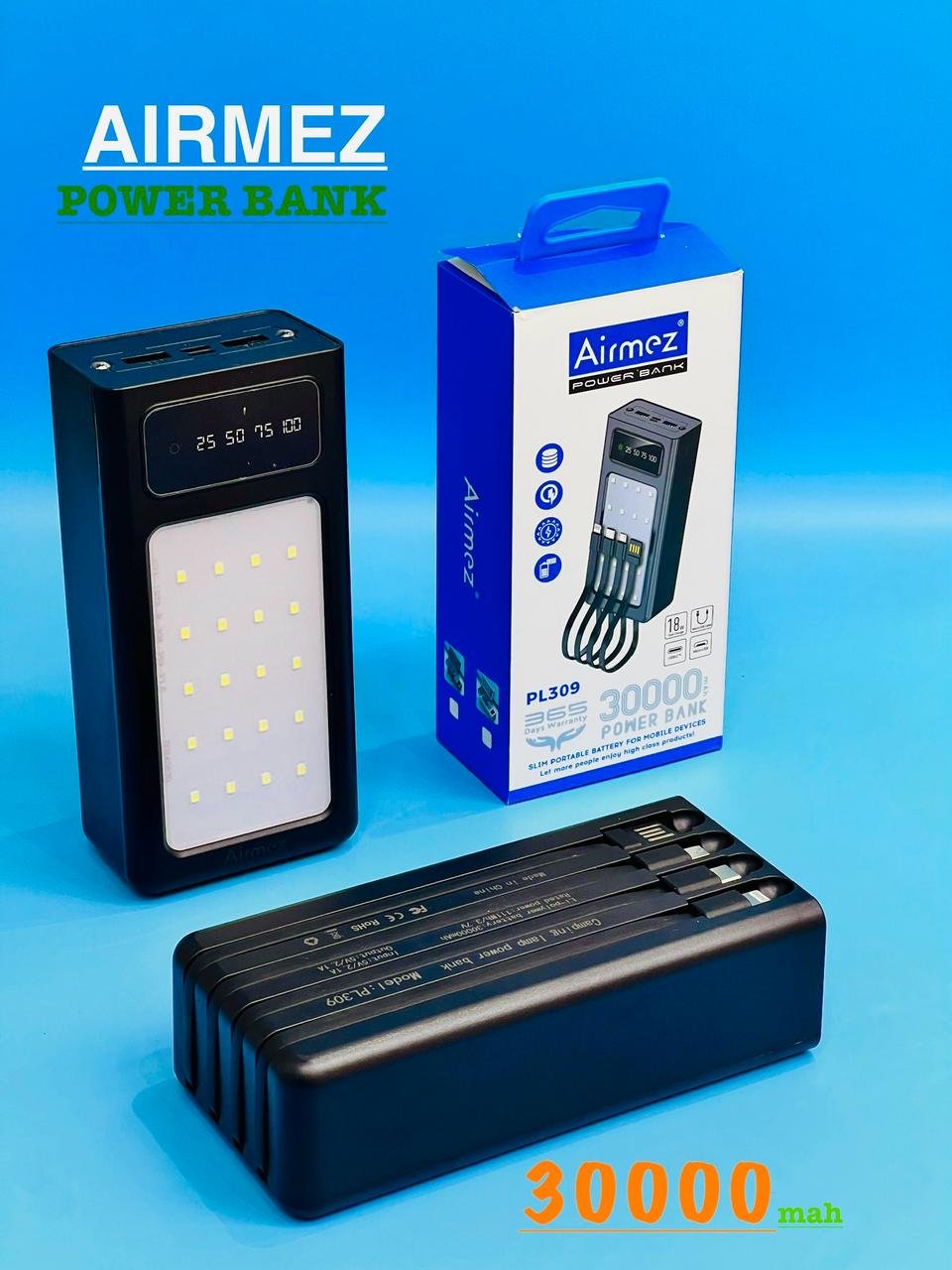 airmez power bank 30000mah airmez power bank 30000mah