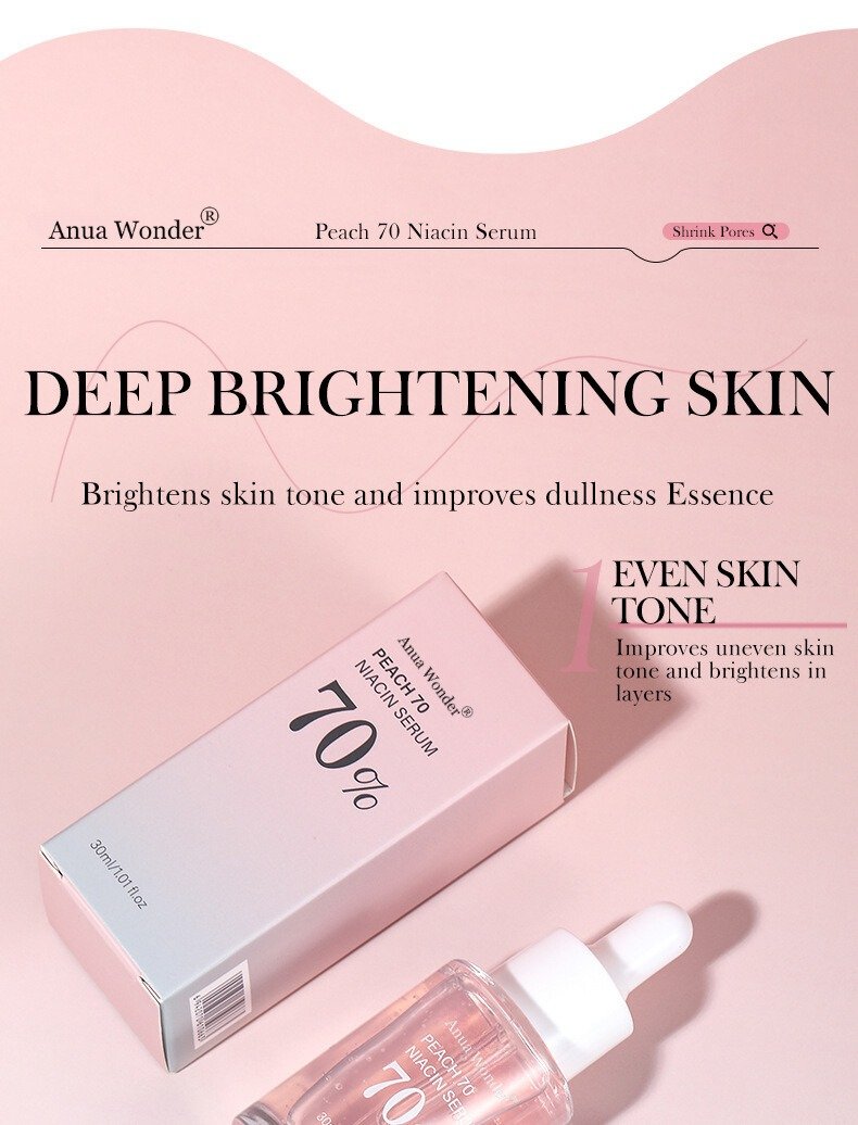 anua wonder peach 70% niacinamide serum anua wonder peach 70% niacinamide serum