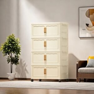4 tier storage cabinet