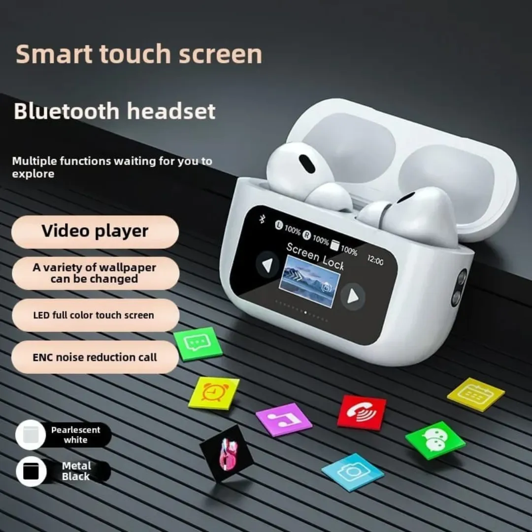 wireless bluetooth earphones with touch screen wireless bluetooth earphones with touch screen