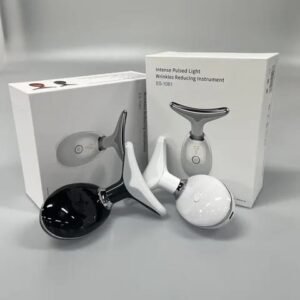 rechargeable led facial and neck massager